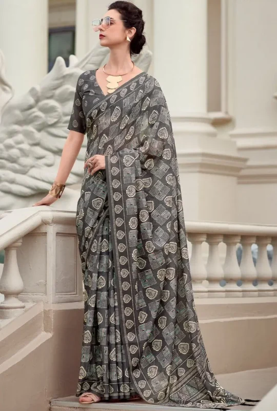 Charcoal Grey Printed Mul Cotton Saree_1_1800x1800 1