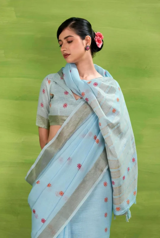 Rajpath Sunrise Silk 406 To 411 Premium Linen Silk Saree Catalog Supplier 1 2025 07 19_17_22_04